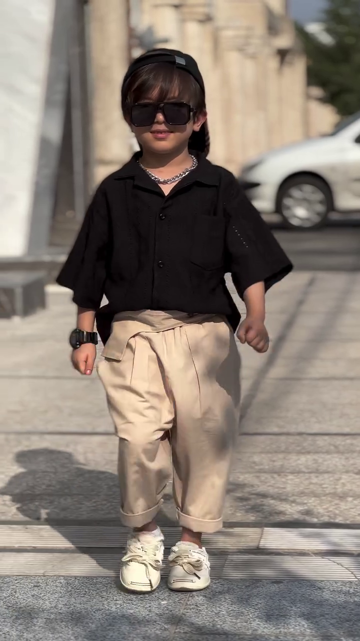 🕶️🔥 “Mini Rockstar Streetwear Set – Premium Trendy Boys Outfit” 🔥🕶️