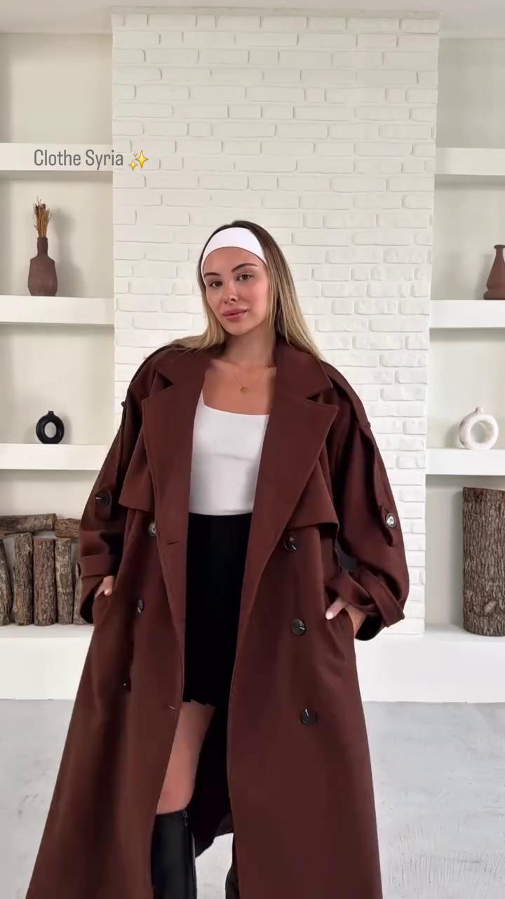 ✨🧥 “Luxury Oversized Double-Breasted Trench Coat – Winter Chic Edition” 🧥✨  Premium Quality • Multiple Colours • Sizes XXS to XXL