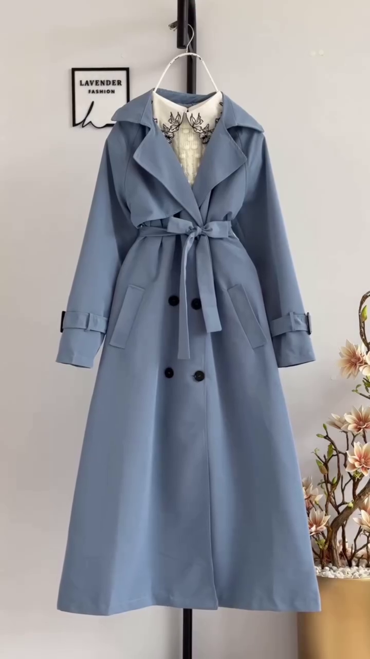 🌙✨ “Elegant Classic Black Long Trench Coat – Premium Winter Edition” ✨🌙  Luxury Fabric • Multiple Designs & Colours • Sizes XXS to XXL