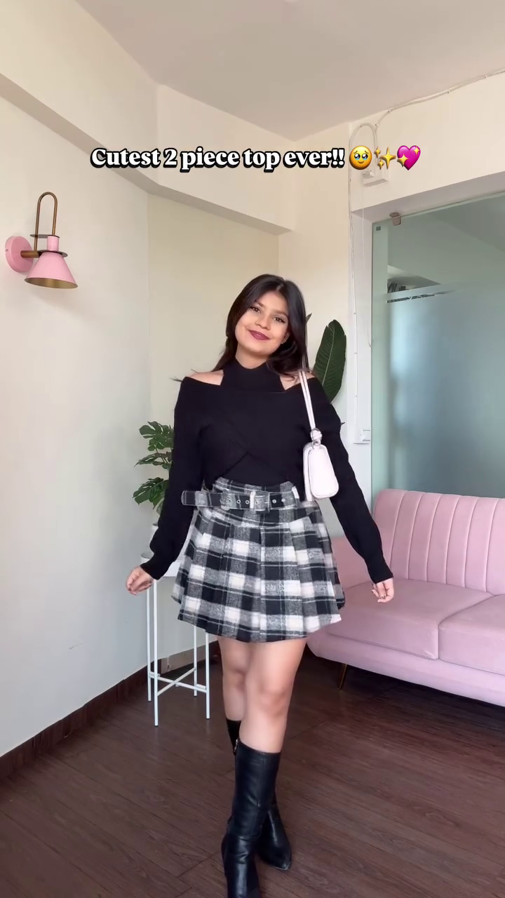 🖤✨ “Cutest 2-Piece Trendy Top – Chic, Cozy & Effortlessly Stylish!” ✨🖤  Fashion-Forward • Playful • Perfect Fit • Available in XXS–XXL + Multiple Colours & Designs