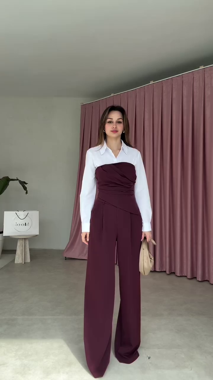 💼✨ “Elite Layered Jumpsuit Set – The Boss Lady Power Look” ✨💼  Available in Multiple Designs, Colours & Sizes XXS–XXL