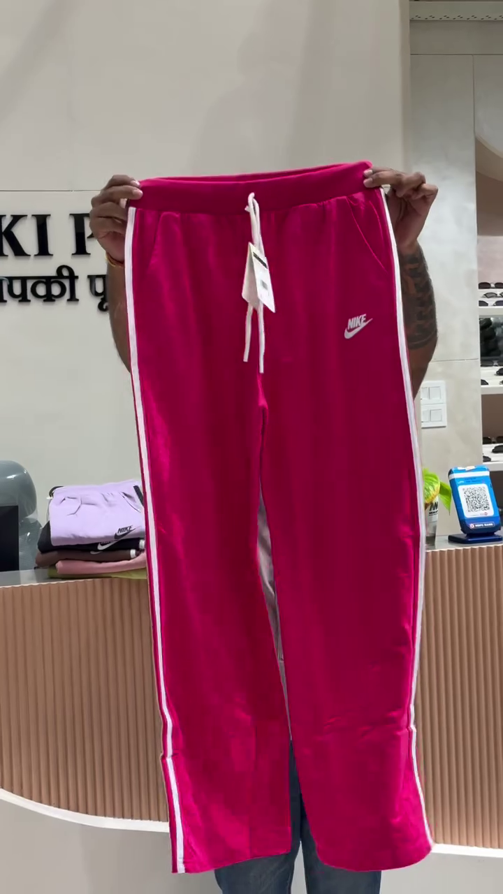 🔥 PowerMove Side-Stripe Track Pants – Sporty Luxe Collection 💖✨