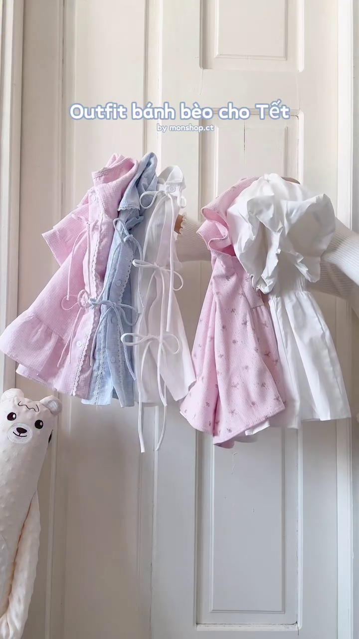 🌸 Sweet Blossom Frill Top & Inner Dress Set – Cute Kids Princess Collection