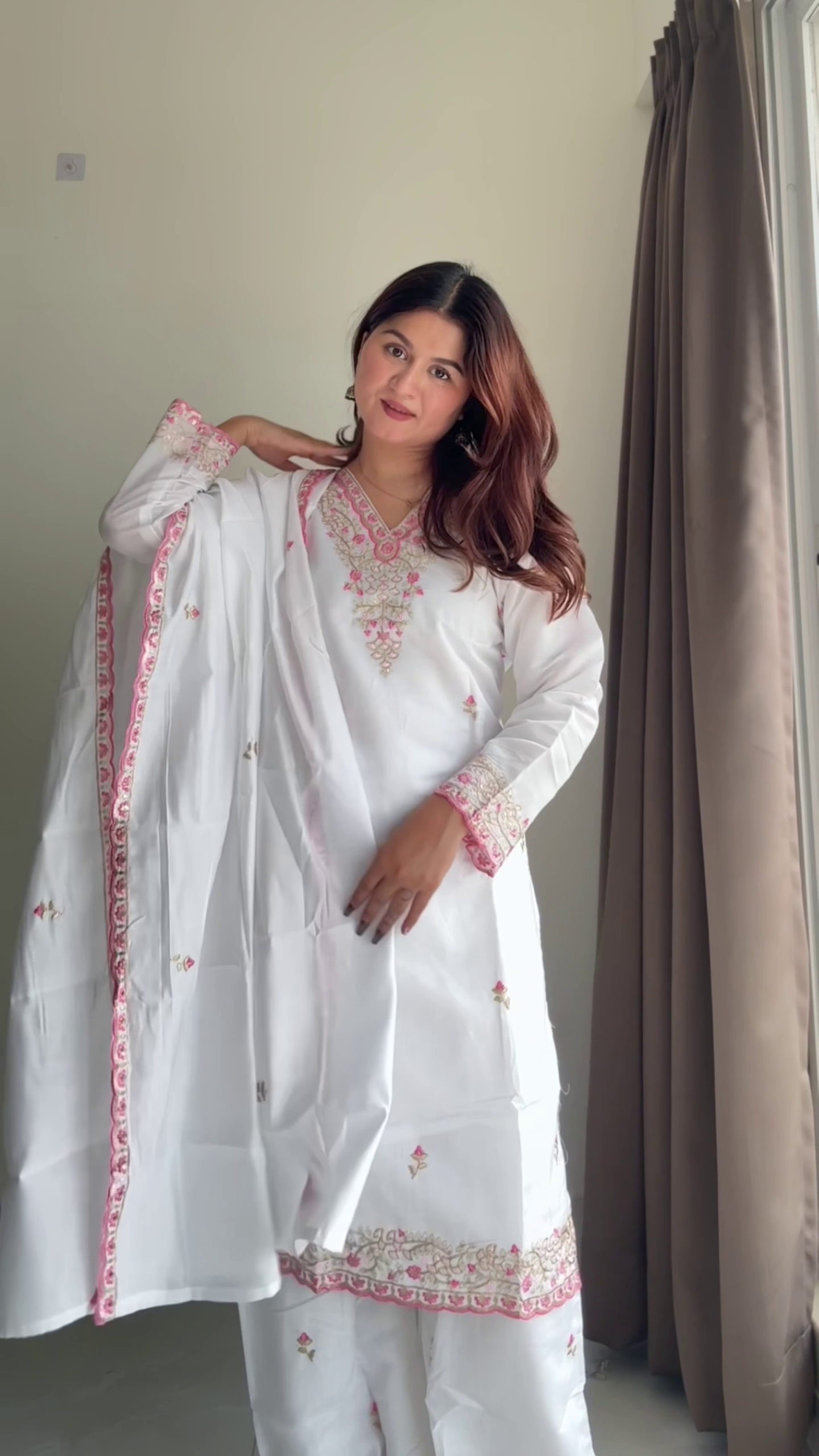 Noir Lavender Elegance Kurta Set ✨ | Black Embroidered Kurta with Dupatta (XXS–XXL, Multi-Design Collection)