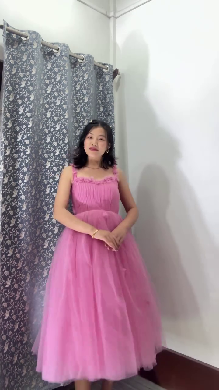 💖 Barbie Pop Tulle Mini Dress – Party Glam Collection 💖