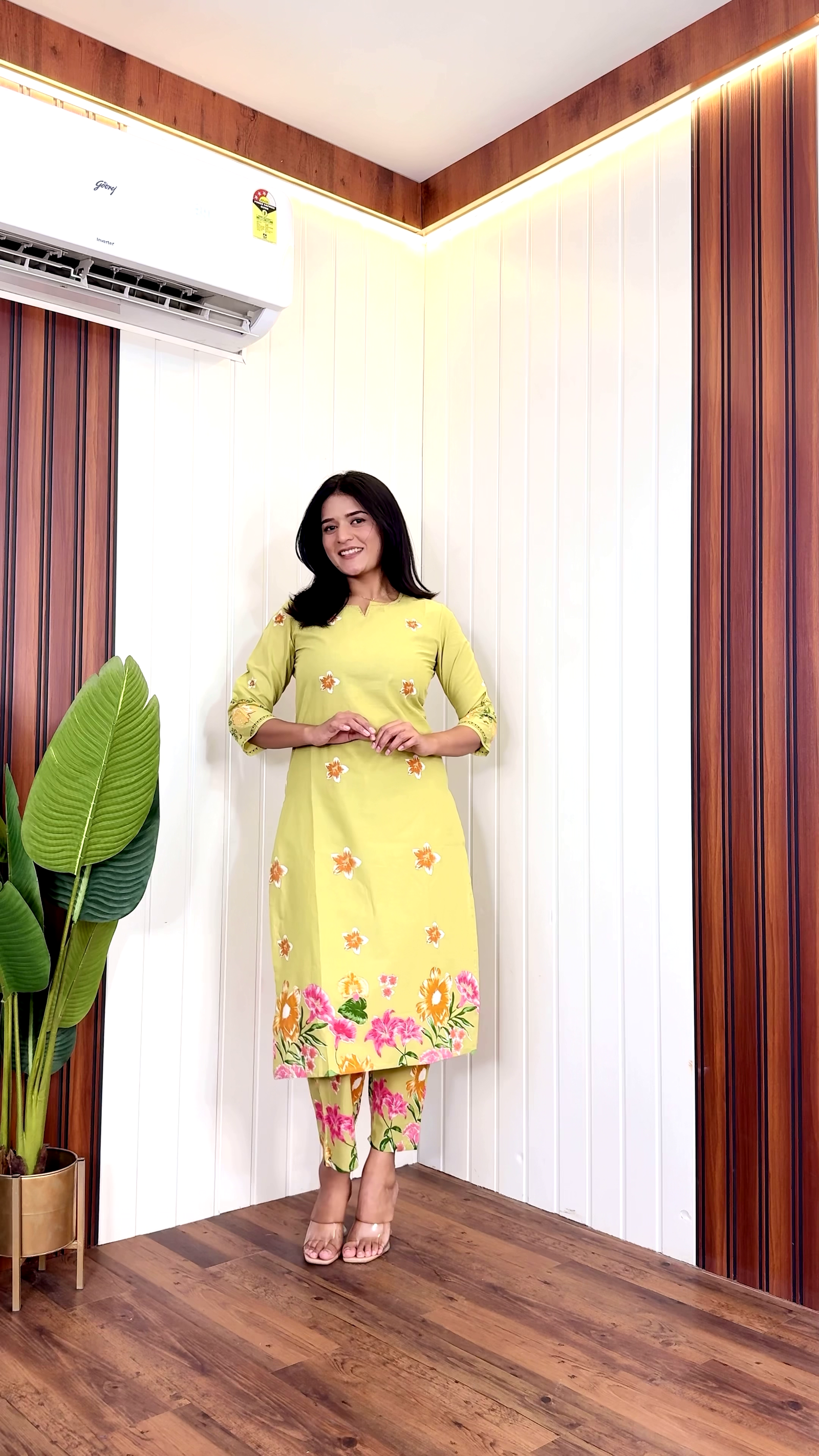 Sunshine Bloom Printed Kurta Set 💛🌸 | Fresh Floral Everyday Ethnic Wear