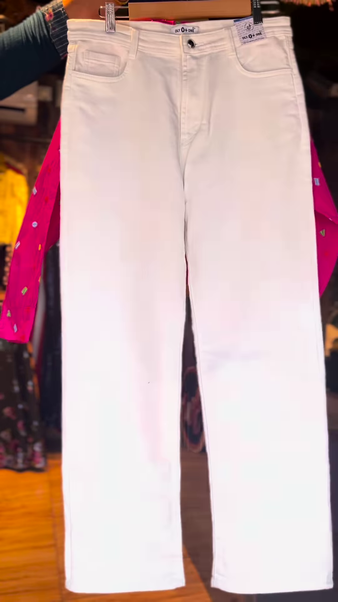 Hot Pink Embroidered Co-ord Set – Vibrant & Trendy - Image 2