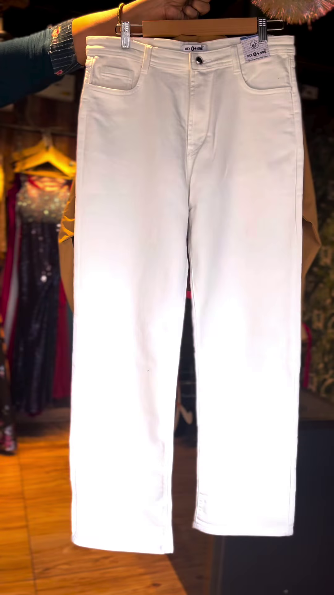 Mustard Brown Denim Jacket Co-ord Set – Chic & Versatile - Image 2