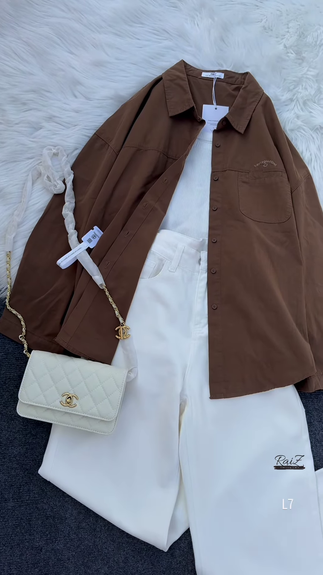 Chic Oversized Shirt β Effortless Elegance π - Image 2