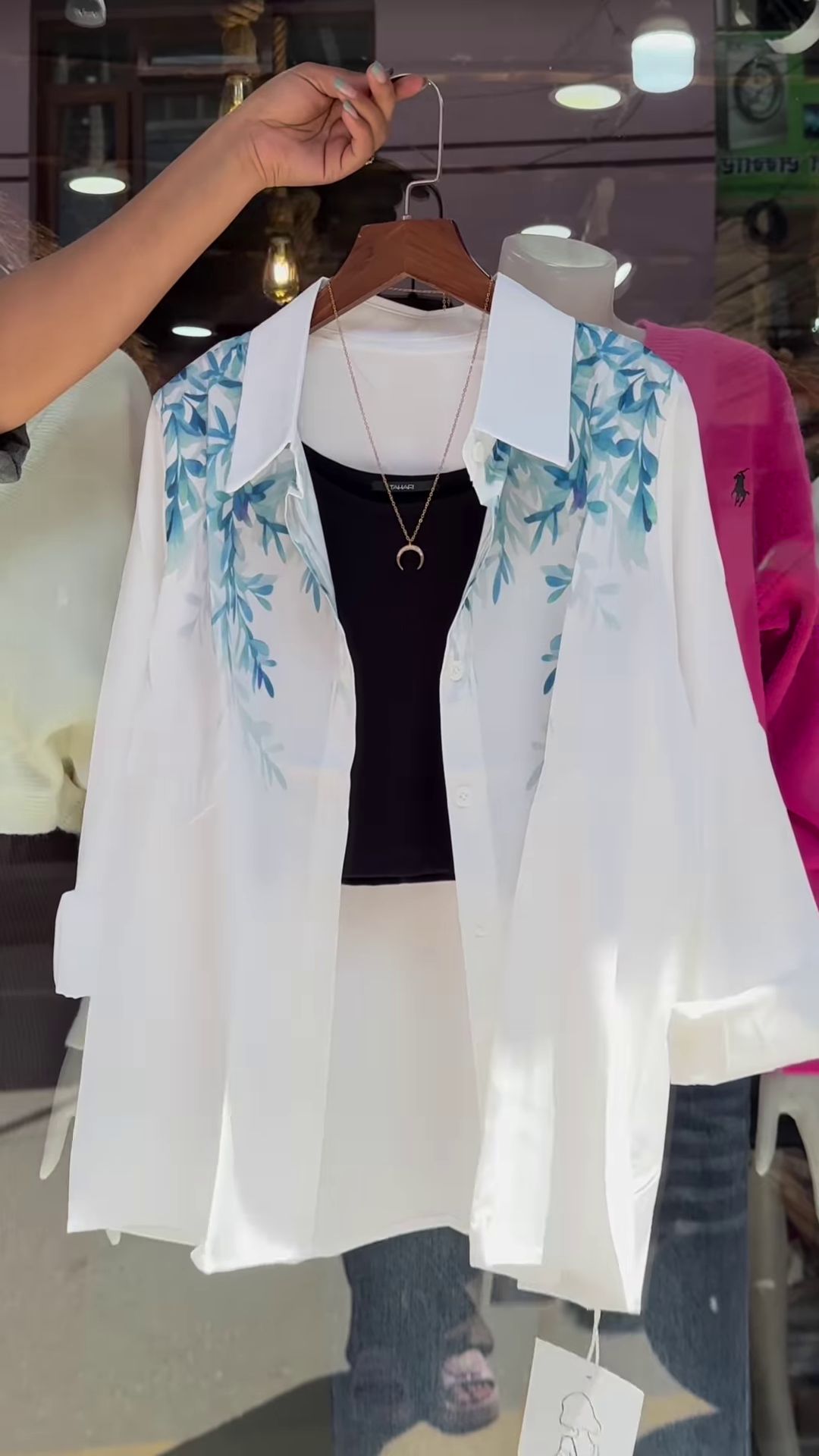 ๐ฟ Elegant Floral Embroidered Shirt โ Available in 3 Colors! ๐ฟ