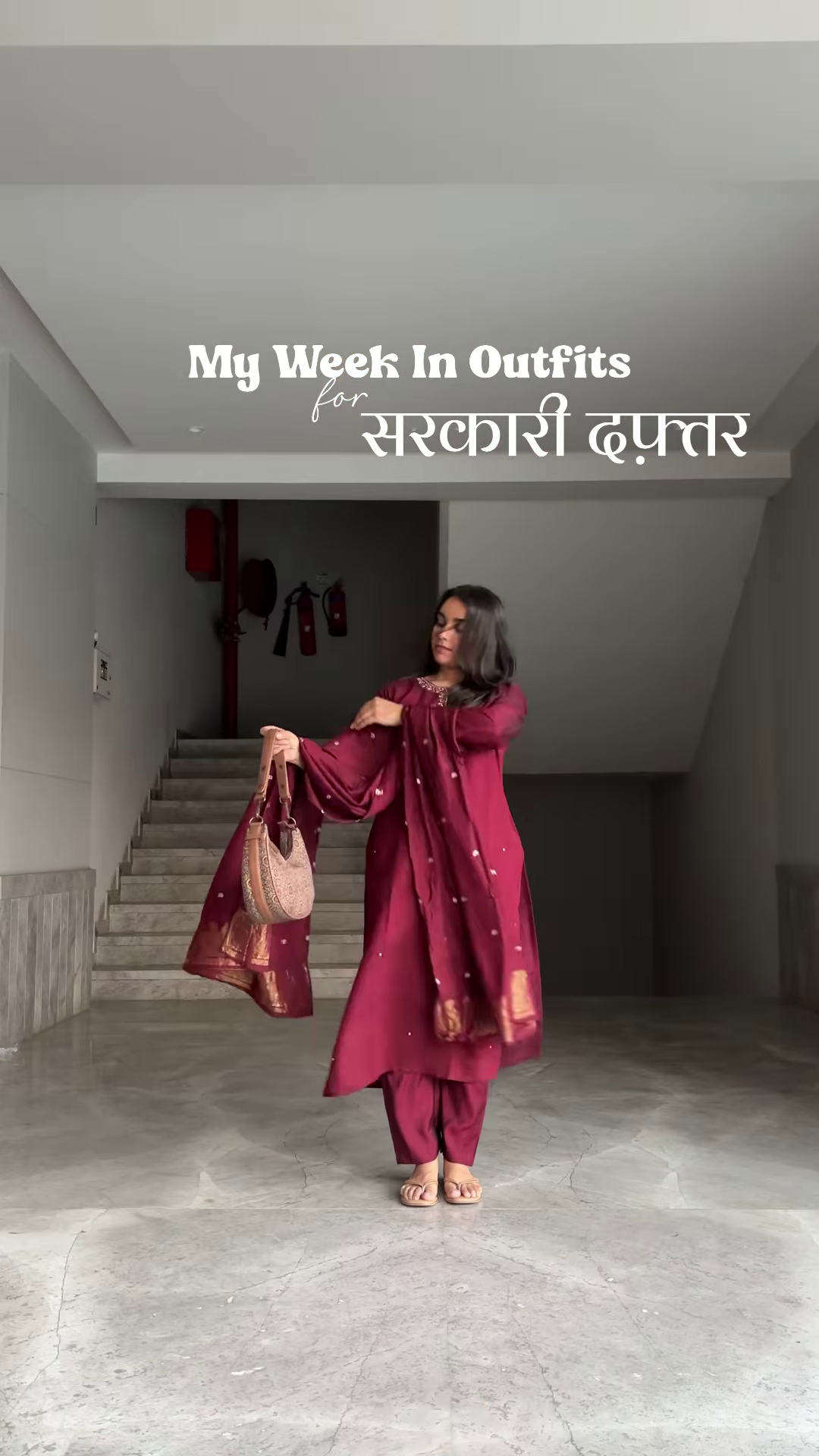 Elegant Maroon Embroidered Suit – Office & Festive Ready