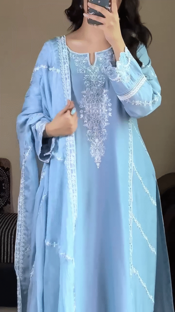 Abhisarika Ensemble Women Kurta And Dupatta Sets - Image 4
